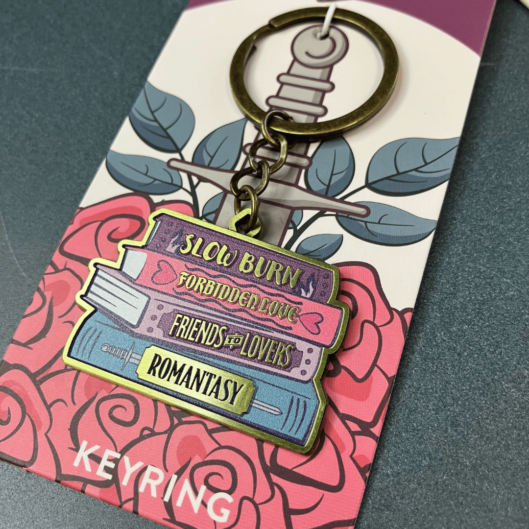 Romantasy Keyring - The Willoughby Book ClubNon Book Product