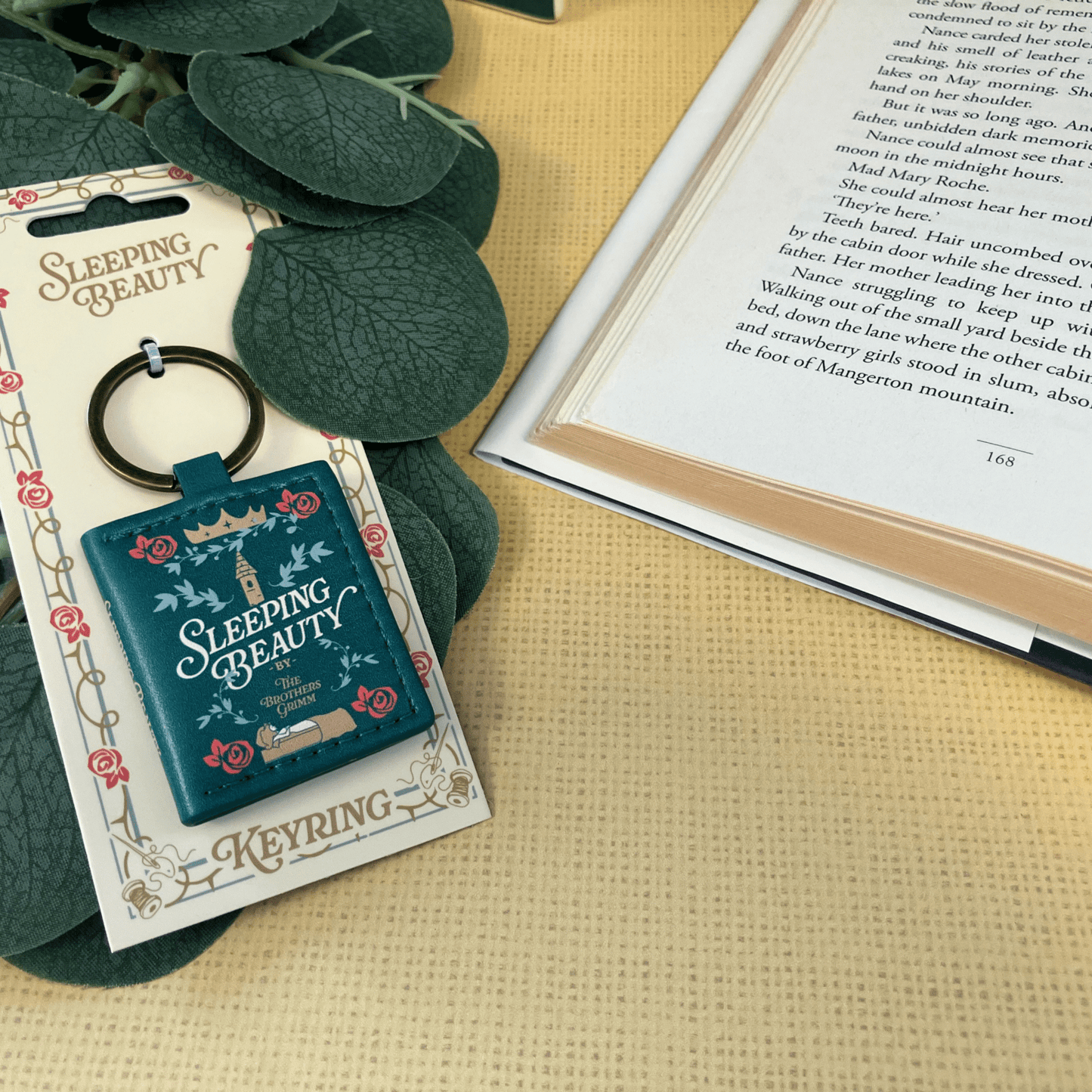 Sleeping Beauty Keyring - The Willoughby Book ClubNon Book Product