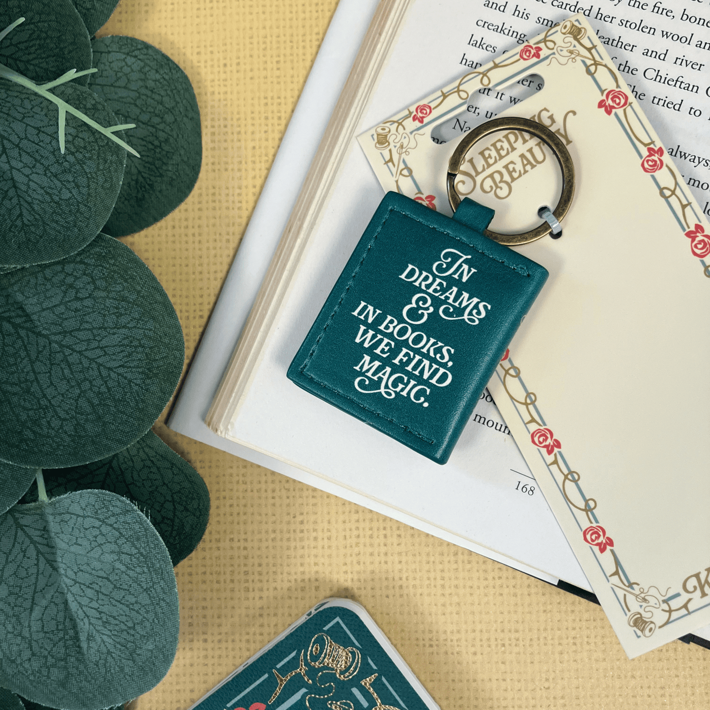 Sleeping Beauty Keyring - The Willoughby Book ClubNon Book Product