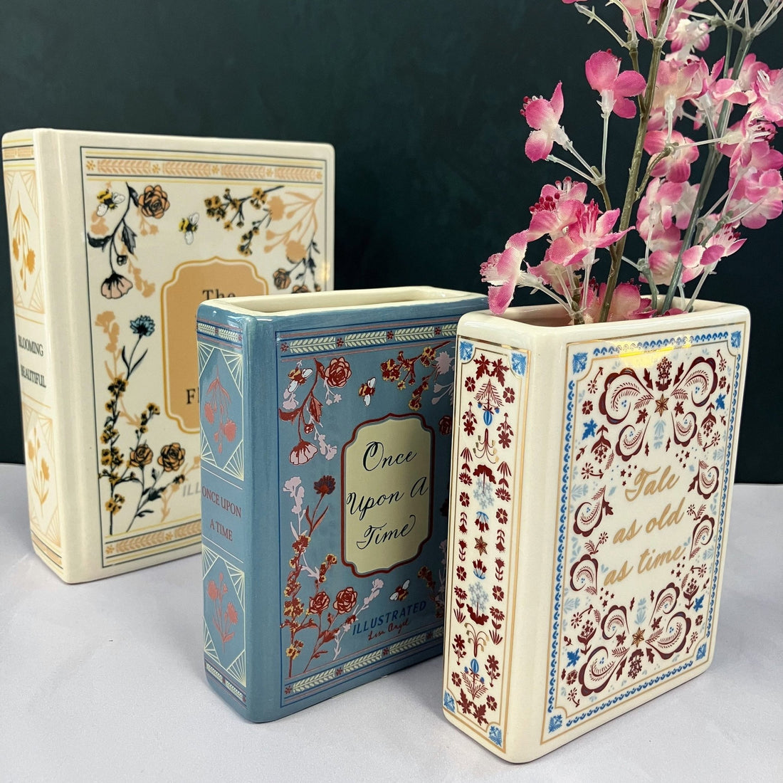 
                    
                      Tale As Old As Time Mini Ceramic Book Vase - The Willoughby Book ClubNon Book Product
                    
                  