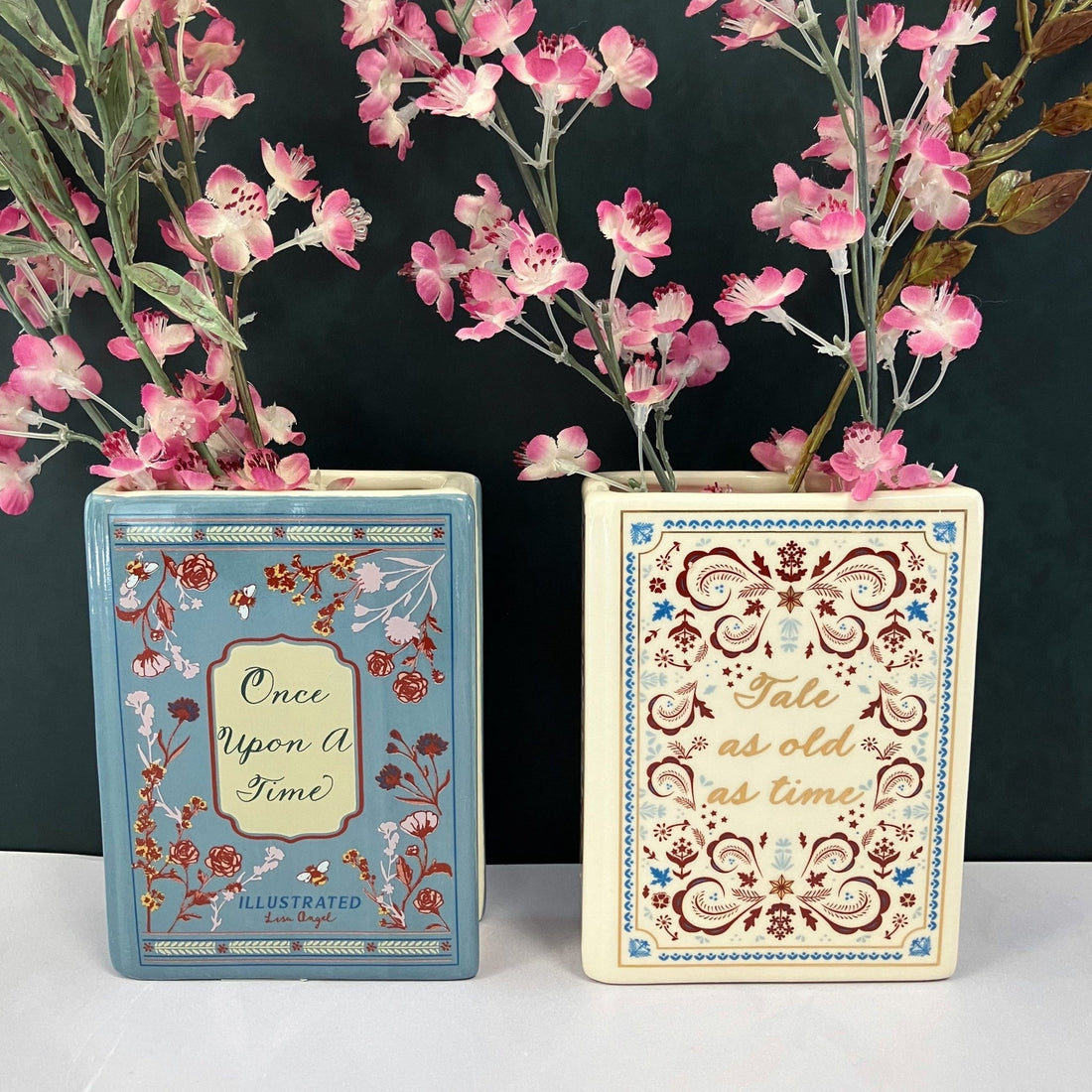
                    
                      Tale As Old As Time Mini Ceramic Book Vase - The Willoughby Book ClubNon Book Product
                    
                  