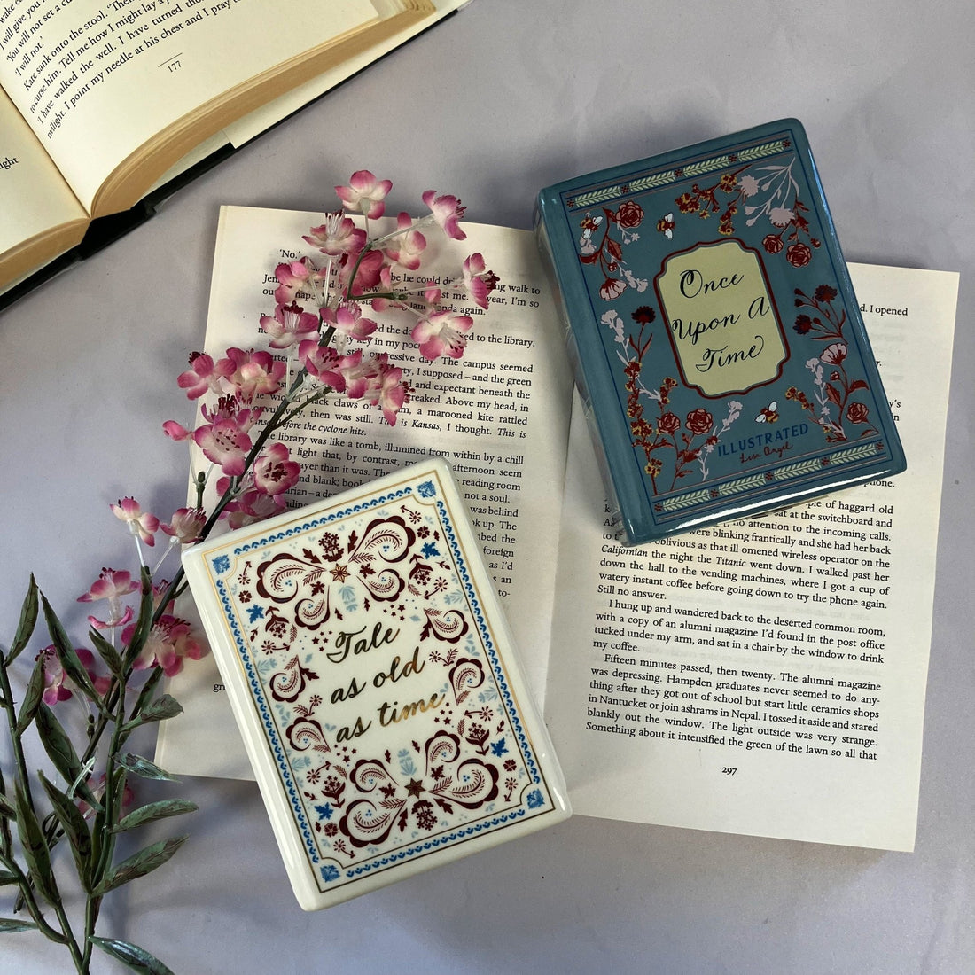 
                    
                      Tale As Old As Time Mini Ceramic Book Vase - The Willoughby Book ClubNon Book Product
                    
                  