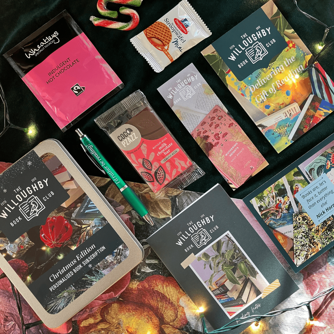 
                    
                      The Festive Gift Tin - The Willoughby Book ClubGift TinBespoke3 Months
                    
                  