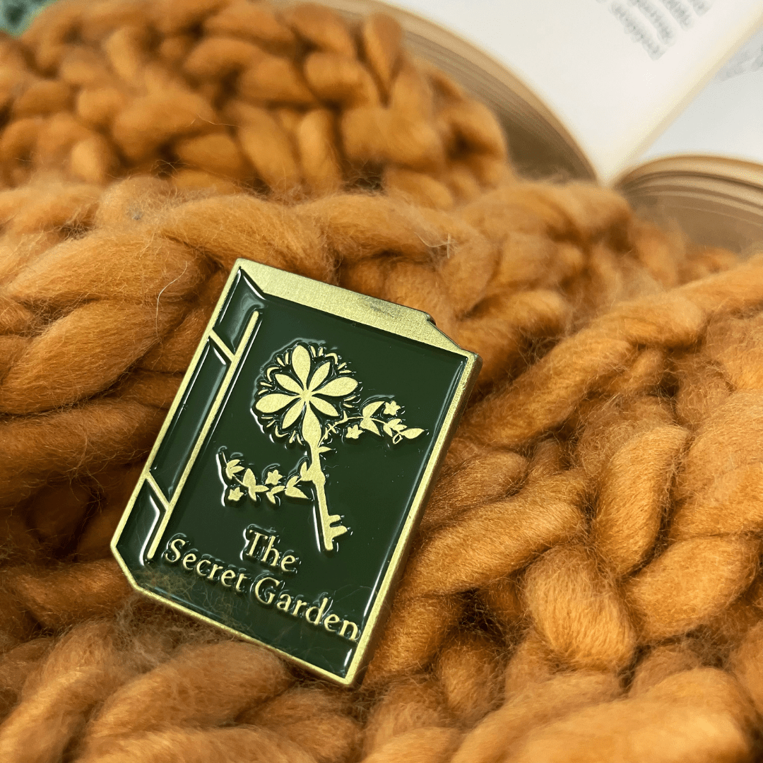 The Secret Garden Enamel Pin Badge - The Willoughby Book ClubNon Book Product