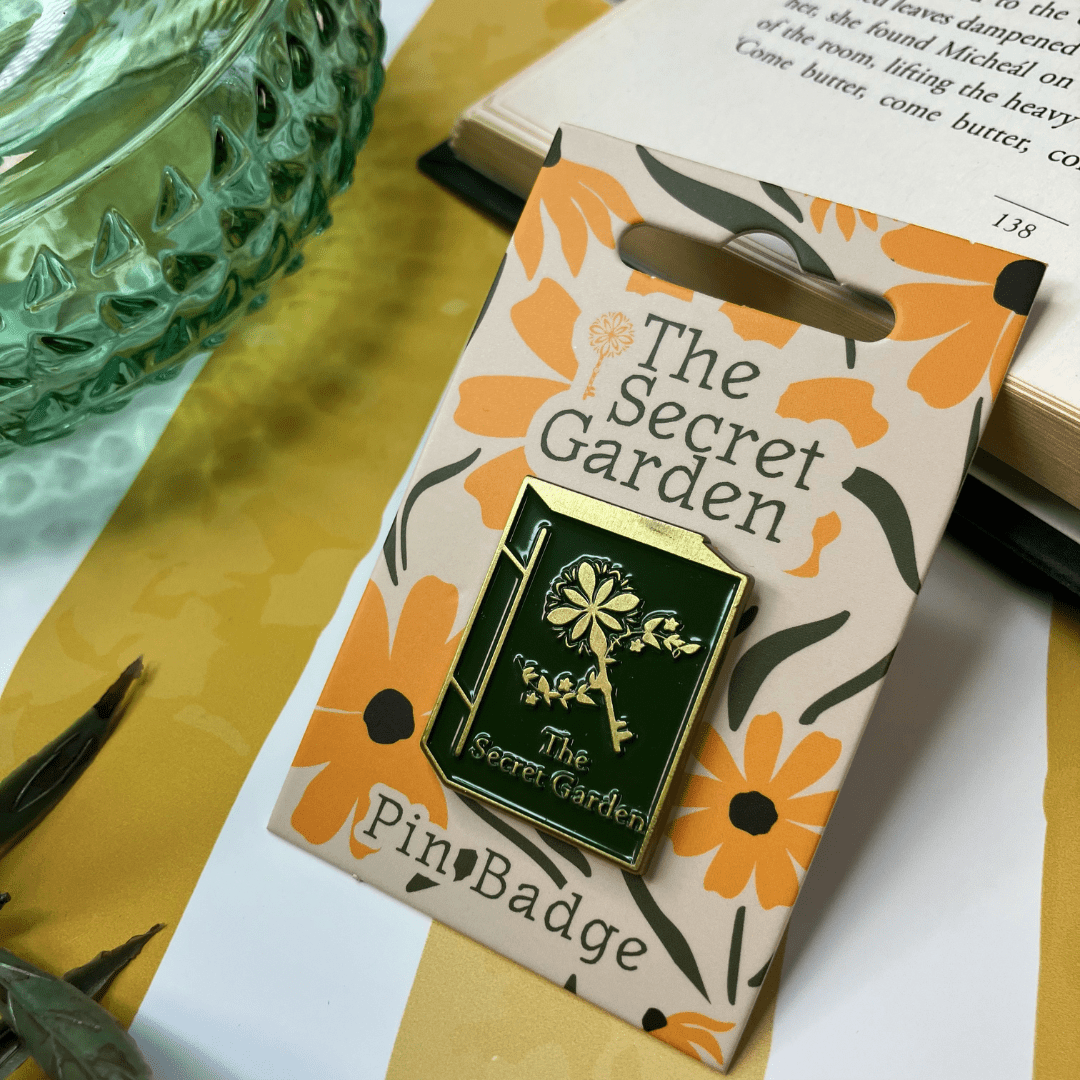 The Secret Garden Enamel Pin Badge - The Willoughby Book ClubNon Book Product