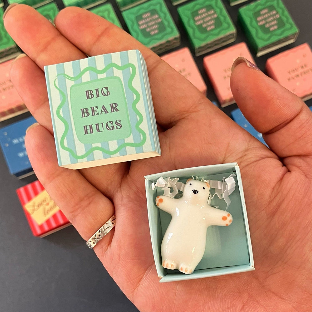 
                  
                    Tiny Matchbox Ceramic Charms - The Willoughby Book ClubMini Ceramic Polar Bear
                  
                