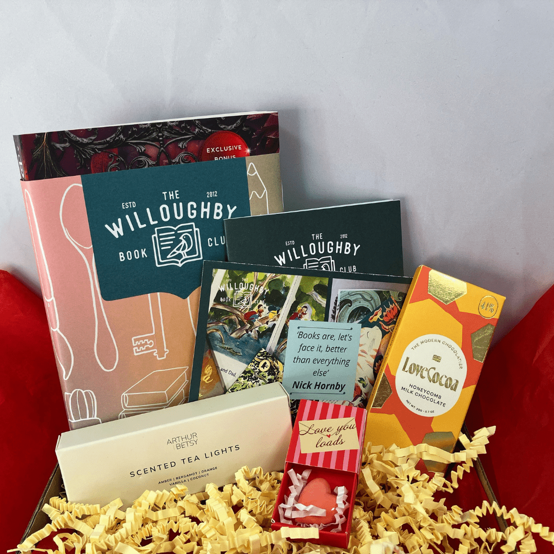 
                    
                      Valentine Gift Box - The Willoughby Book ClubOne off Book BundleThe Pursuit of Love
                    
                  