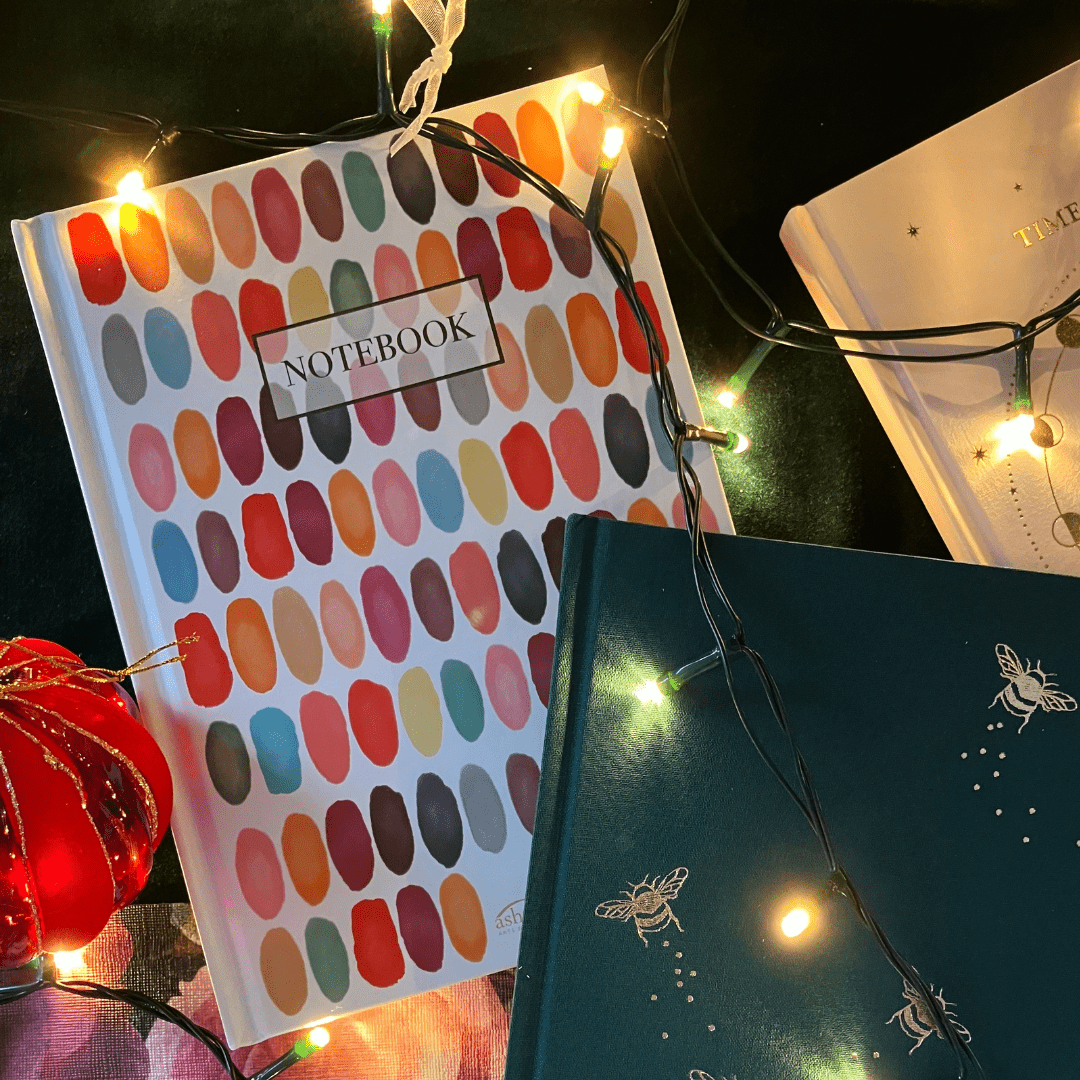 Watercolour Design Hardback Notebook - The Willoughby Book ClubNon Book Product