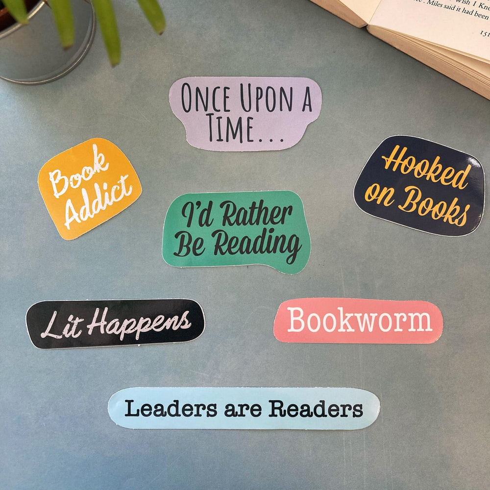 Bookish sticker pack - The Willoughby Book Club