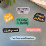 Bookish sticker pack - The Willoughby Book Club