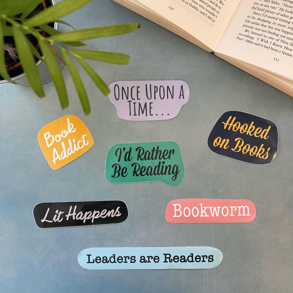 
                  
                    Bookish sticker pack - The Willoughby Book Club
                  
                