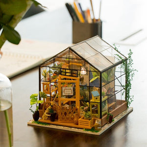 
                  
                    Cathy's Flower Miniature House model kit - The Willoughby Book Club
                  
                