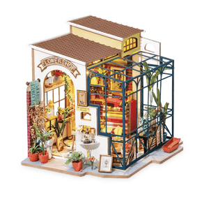 
                  
                    Emily's Flower Shop Miniature House - The Willoughby Book Club
                  
                