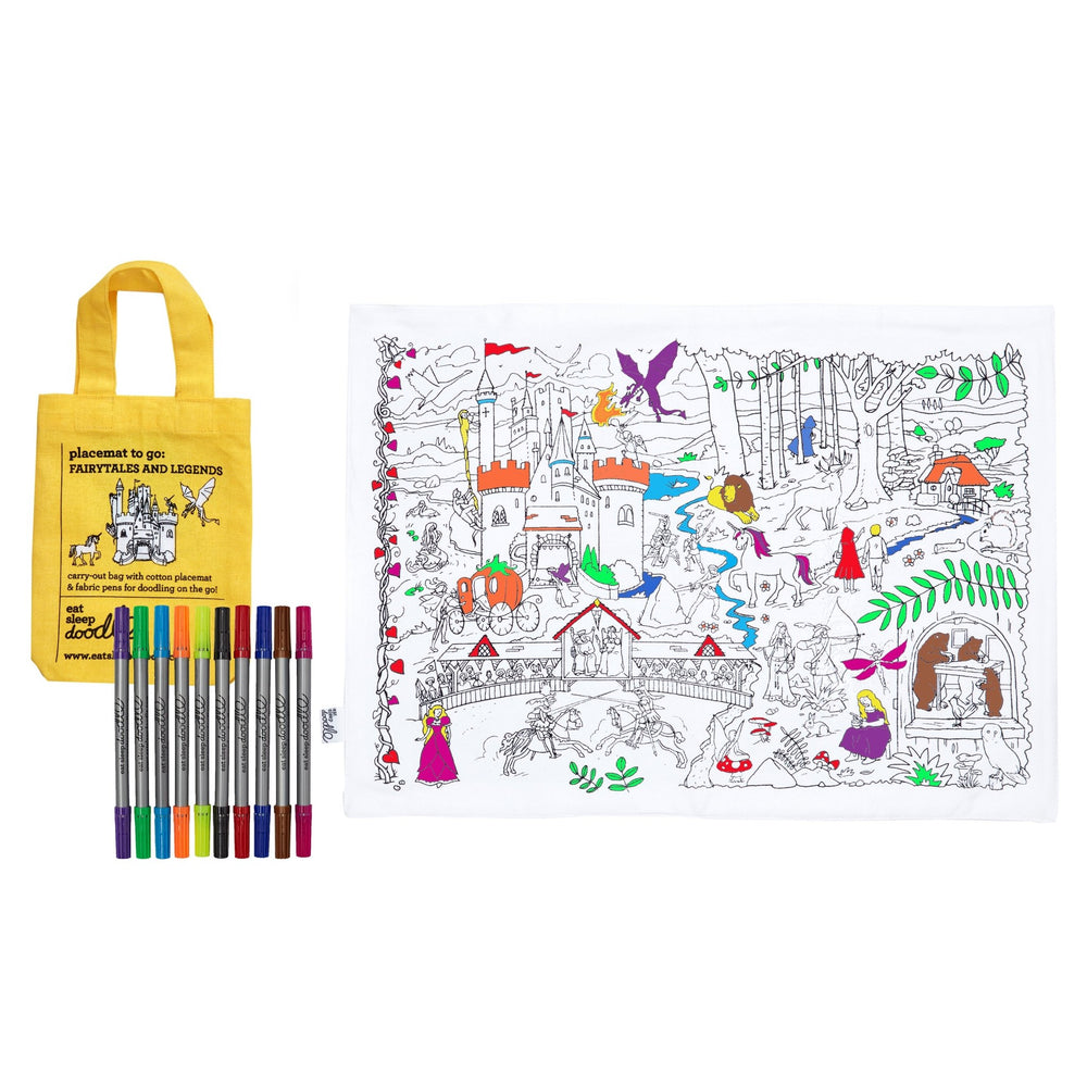 
                  
                    Fairy-tale & Legends Colouring Mat - The Willoughby Book Club
                  
                