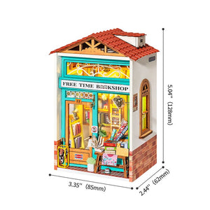 
                  
                    Free Time Bookshop miniature model kit - The Willoughby Book Club
                  
                