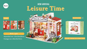 
                  
                    Honey Ice-Cream Shop miniature model kit - The Willoughby Book Club
                  
                