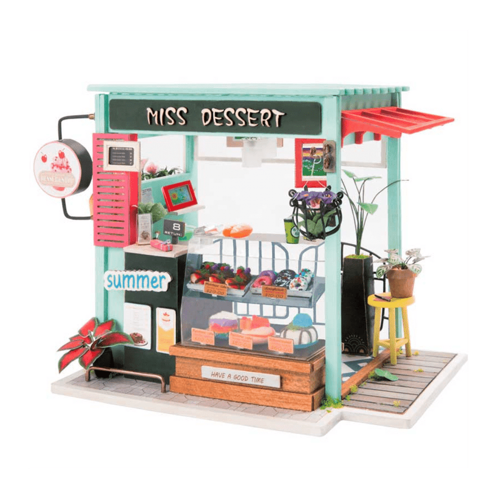 Ice Cream Station miniature model kit - The Willoughby Book Club