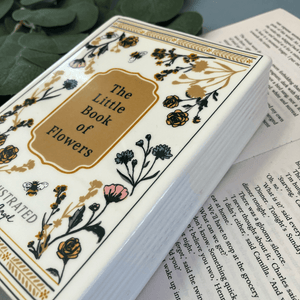 Little Book of Flowers Vase - The Willoughby Book Club