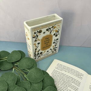 
                  
                    Little Book of Flowers Vase - The Willoughby Book Club
                  
                