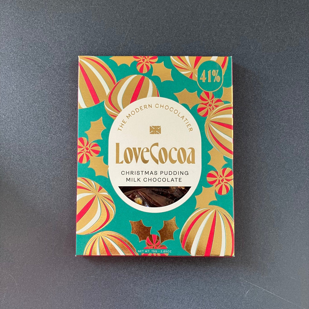 
                  
                    Love Cocoa Chocolate - The Willoughby Book ClubChristmas Pudding Xmas Chocolate - 75g
                  
                
