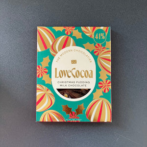 
                  
                    Love Cocoa Chocolate - The Willoughby Book ClubChristmas Pudding Xmas Chocolate - 75g
                  
                