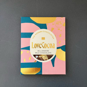 
                  
                    Love Cocoa Chocolate - The Willoughby Book ClubBillionaire Milk Chocolate
                  
                