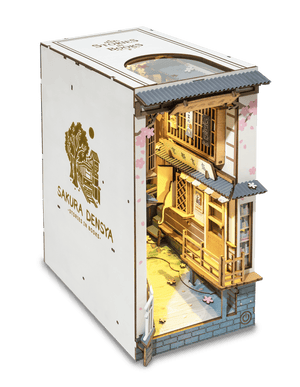 
                  
                    Sakura Densya Book Nook Miniature House model kit - The Willoughby Book Club
                  
                