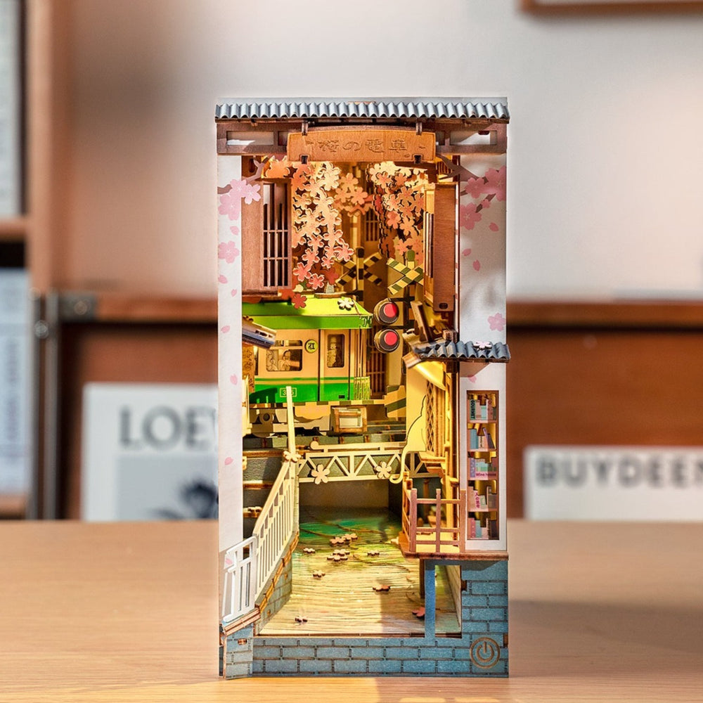 
                  
                    Sakura Densya Book Nook Miniature House model kit - The Willoughby Book Club
                  
                