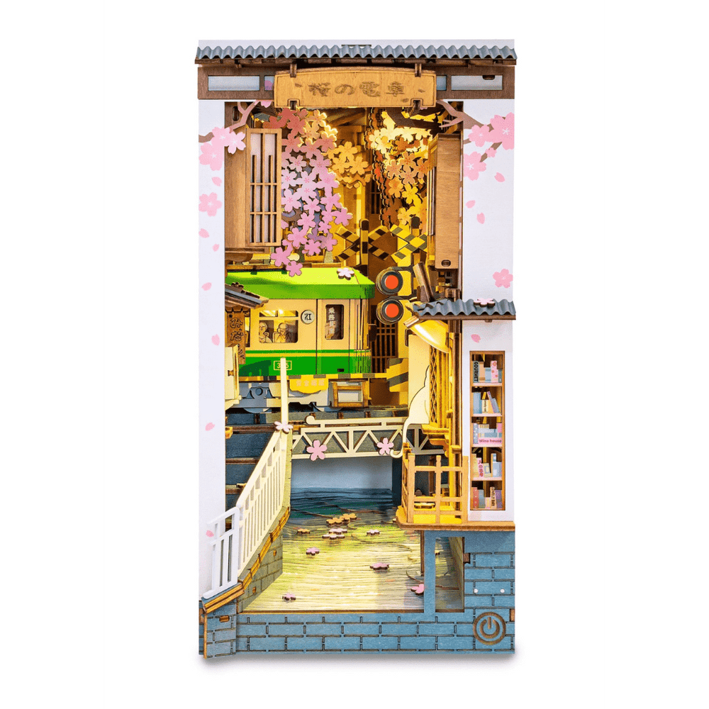 
                  
                    Sakura Densya Book Nook miniature model kit - The Willoughby Book Club
                  
                