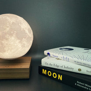 
                  
                    Smart Floating Moon Lamp - The Willoughby Book ClubWalnut Wood
                  
                