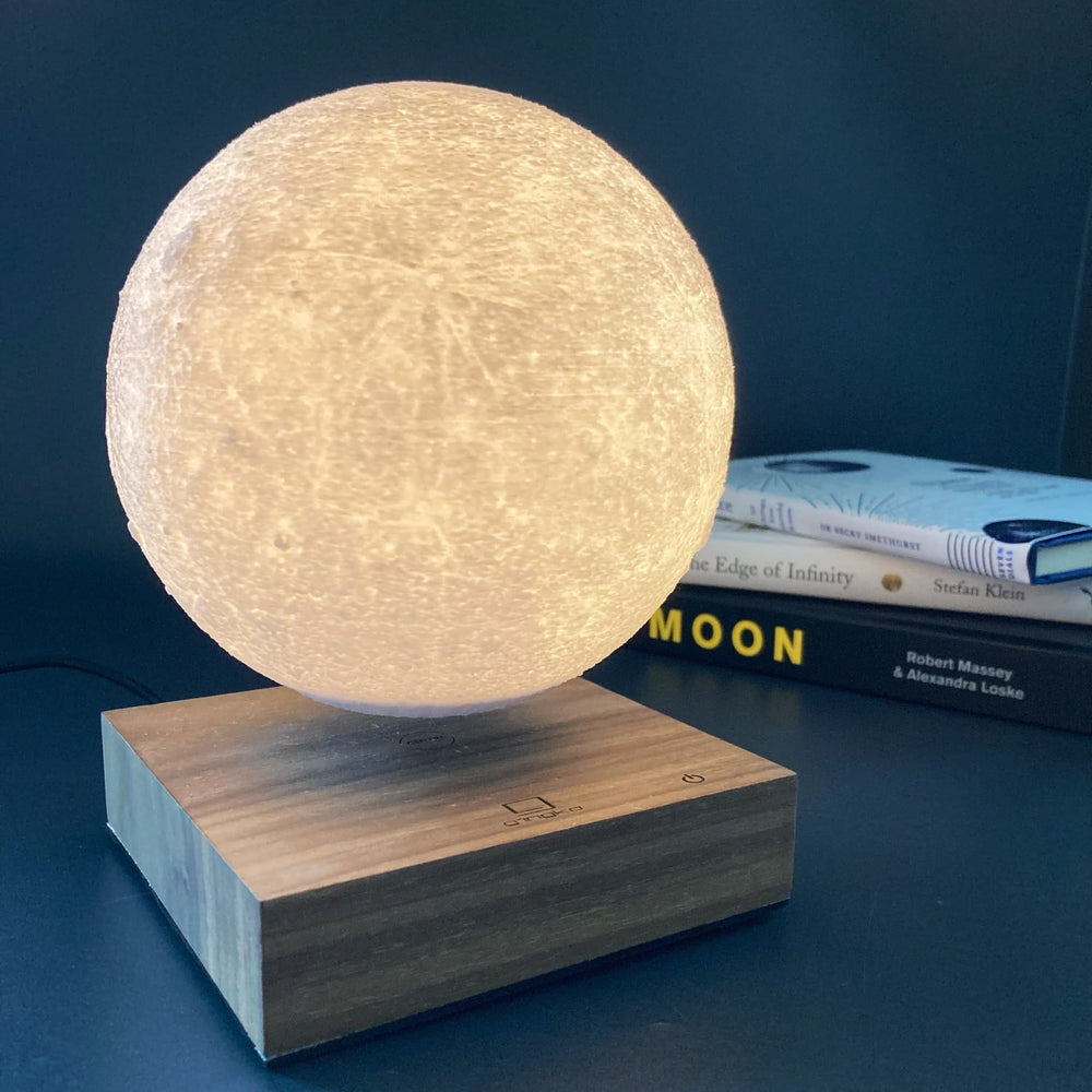 
                  
                    Smart Floating Moon Lamp - The Willoughby Book ClubWalnut Wood
                  
                