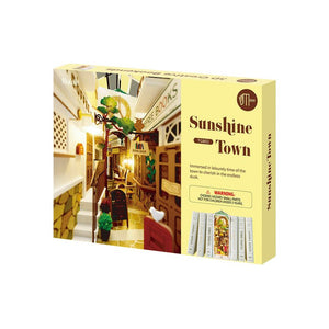 
                  
                    Sunshine Town Book Nook Miniature House model kit - The Willoughby Book Club
                  
                