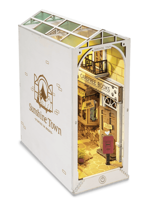 
                  
                    Sunshine Town Book Nook Miniature House model kit - The Willoughby Book Club
                  
                