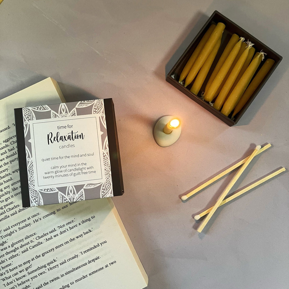 Time for relaxation - Candles - The Willoughby Book ClubCandles