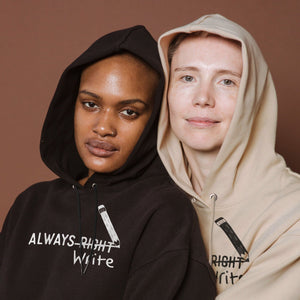 
                  
                    Unisex Always 'Write' Hoodie - The Willoughby Book ClubXSBlack
                  
                