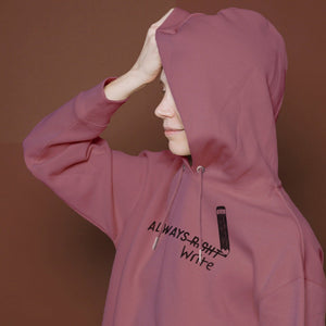 
                  
                    Unisex Always 'Write' Hoodie - The Willoughby Book ClubXSBlack
                  
                