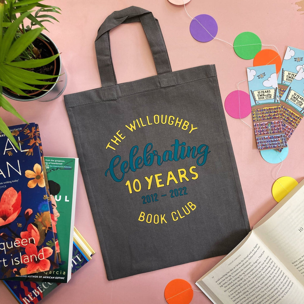 Willoughby 10th Anniversary Tote Book Bag - The Willoughby Book Club