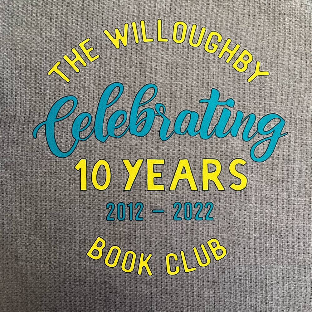 
                  
                    Willoughby 10th Anniversary Tote Book Bag - The Willoughby Book Club
                  
                